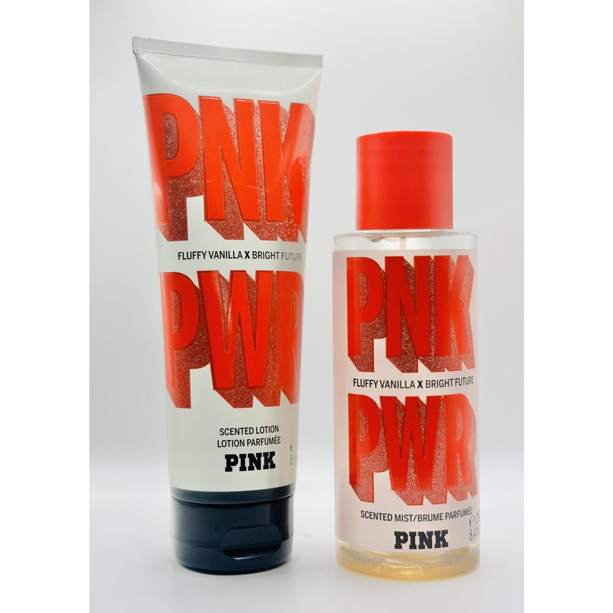 Victoria`s Secret Pink Pnk Pwr Scented Body Mist 8.4 FL OZ Limited Edition