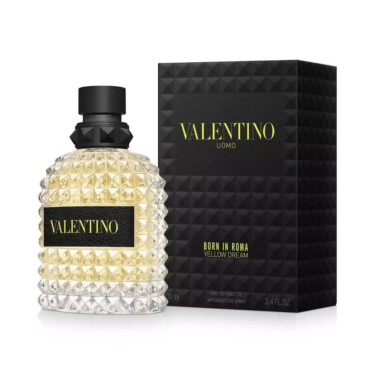 Uomo Born In Roma Yellow Dream by Valentino For Men Edt 3.3 / 3.4 oz