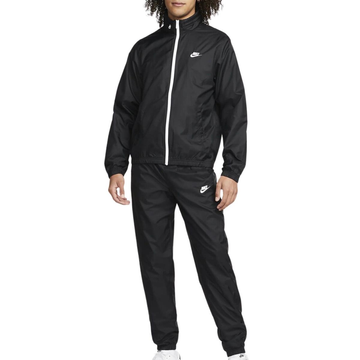 Nike Sportswear Club Men`s Lined Woven Tracksuit Set Mens Style : Dr3337