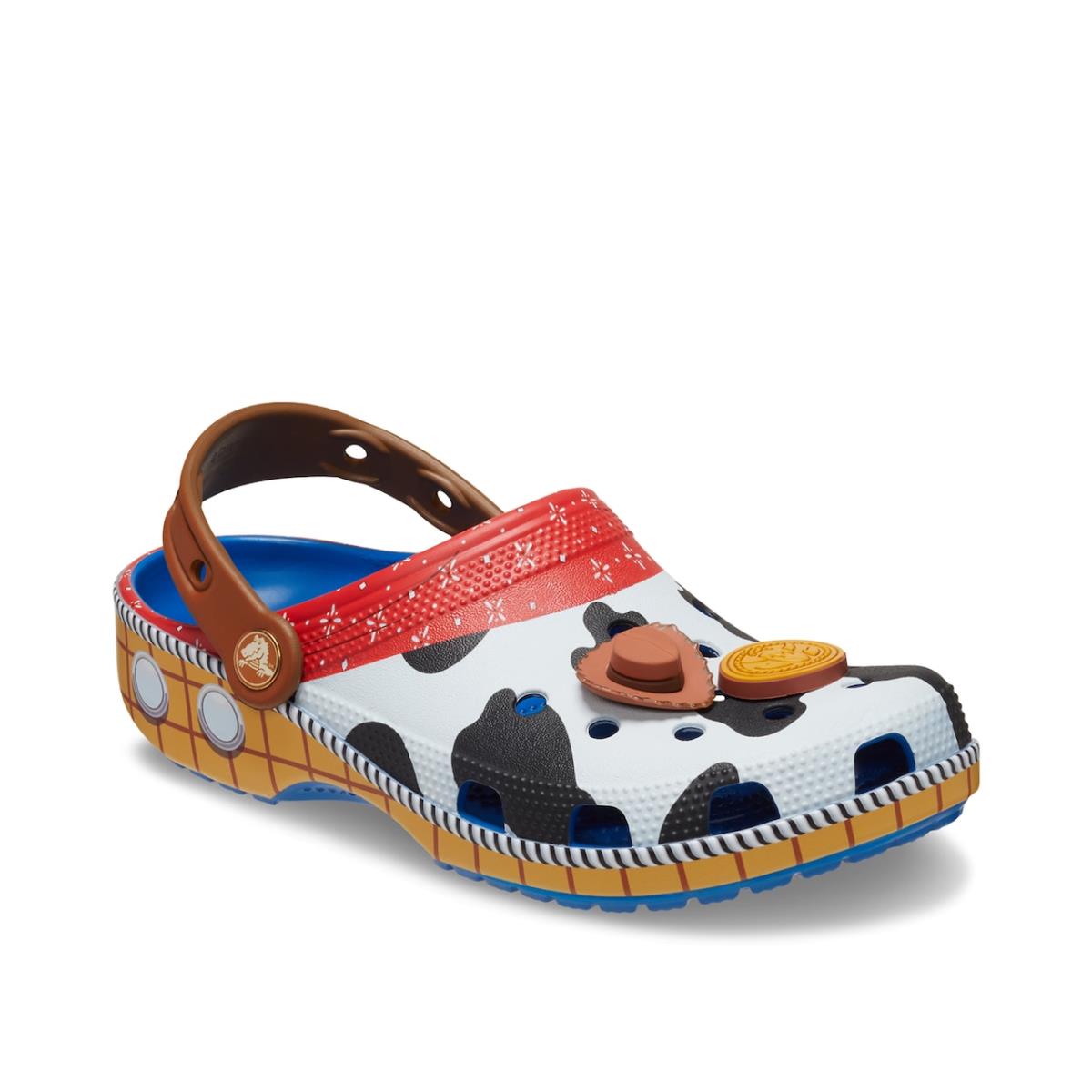 Man`s Clogs Crocs Toy Story Woody Classic Clog - Blue Jean