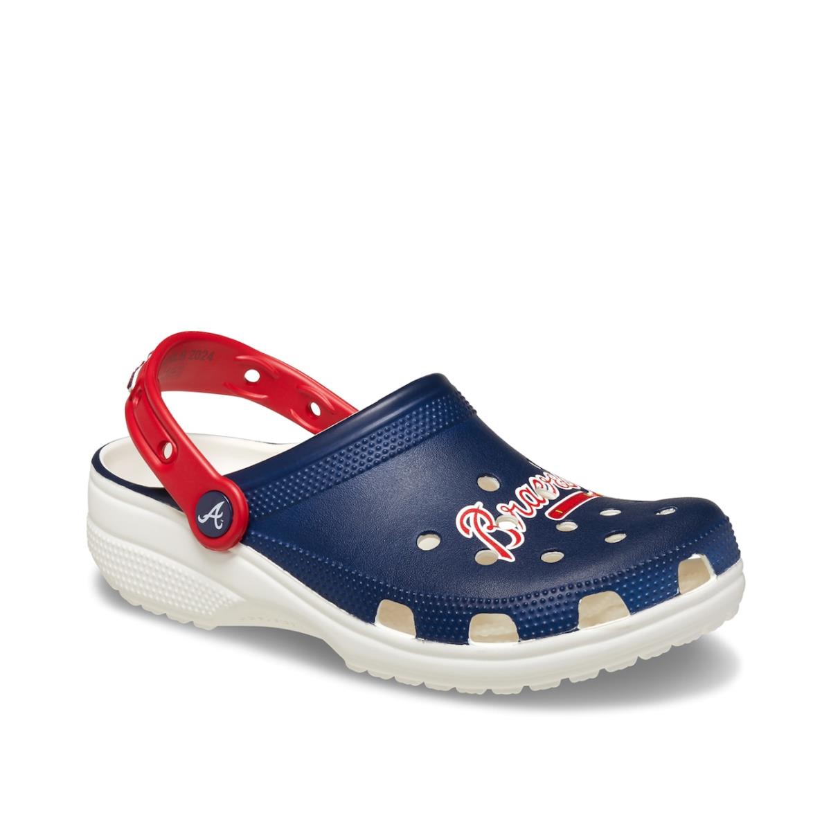 Man`s Clogs Crocs Mlb Atlanta Braves Classic Clog