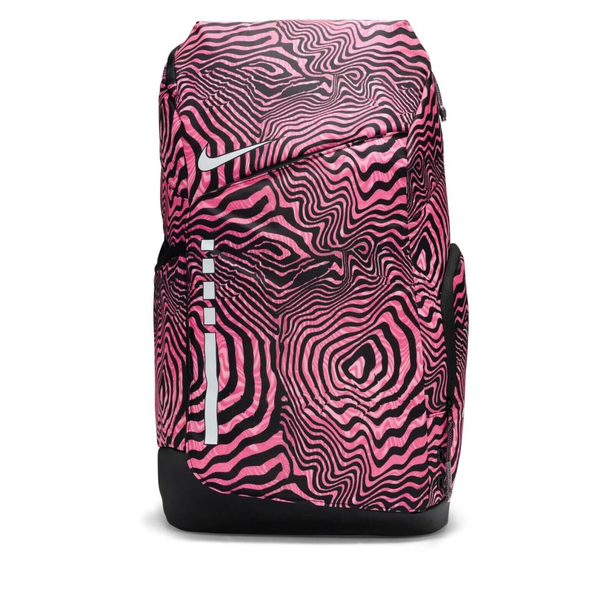 Nike Hoops Elite Backpack 32L Pink/black School Bookbag 19 H 11 W x 9 D