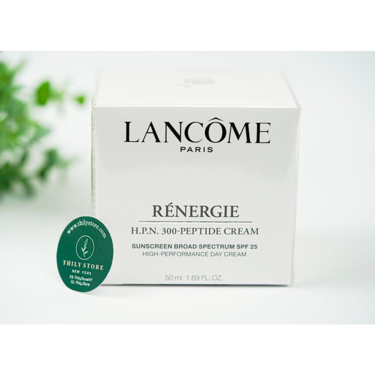 Lancome Renergie H.p.n 300-Peptide Cream 1.69 oz/50mL Exp. 10/2026 Spf 25