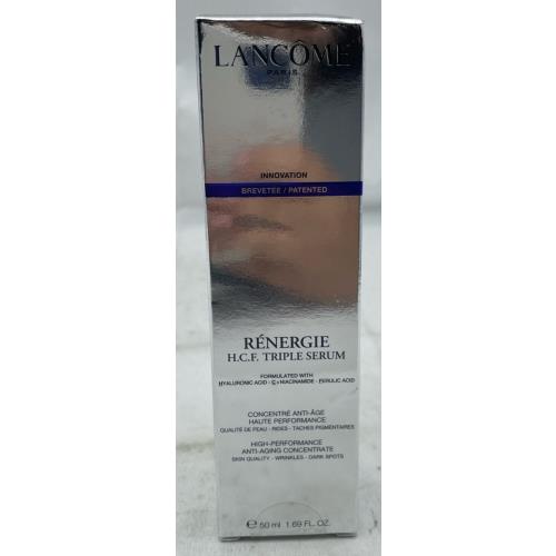 Lancome Paris Innovation Renergie H.c.f. Triple Serum Anti-aging 1.69 Fl Oz