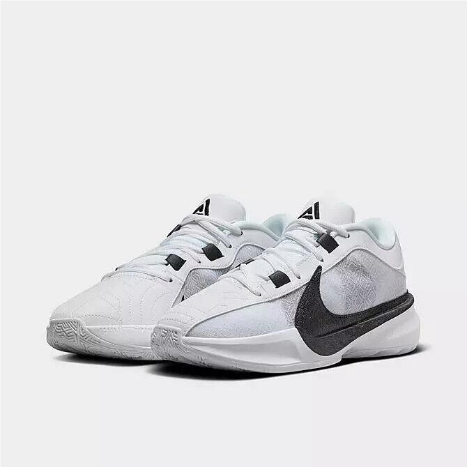 Size 15 Nike Zoom Freak 5 TB White Black Mens Basketball Shoes DZ2946 100 SporTipTop