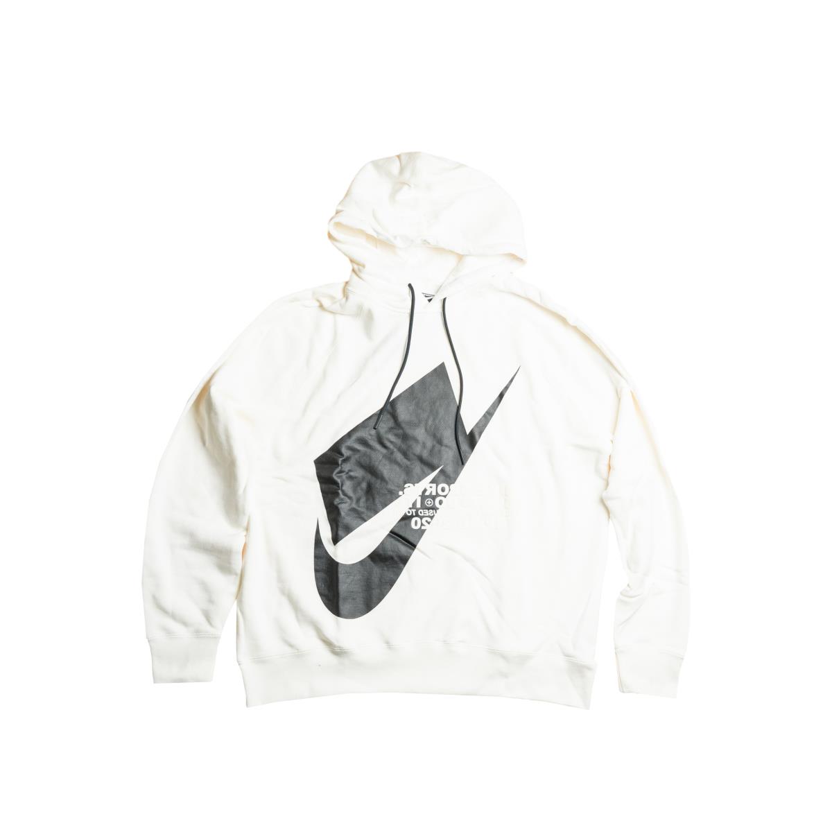 Nike Sportswear Nsp PO White/black Men`s Hoodie CJ5048-133