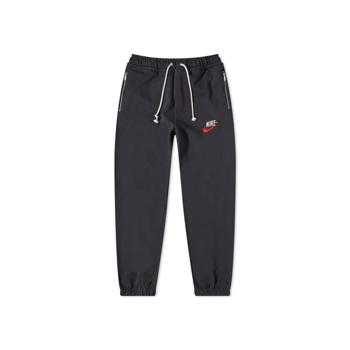 Men`s Nike Sportswear Black Retro Logo French Terry Jogger DM5271 045