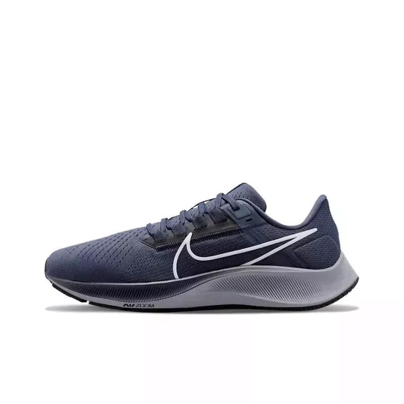 Nike Mens Air Zoom Pegasus 38 Running Shoes Box NO Lid CW7356 400 - THUNDER BLUE/WOLF GREY-BLACK