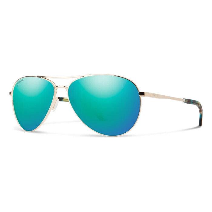 Smith Langley 2 Sunglasses - Women`s - Gold W/chromapop Opal Mirror