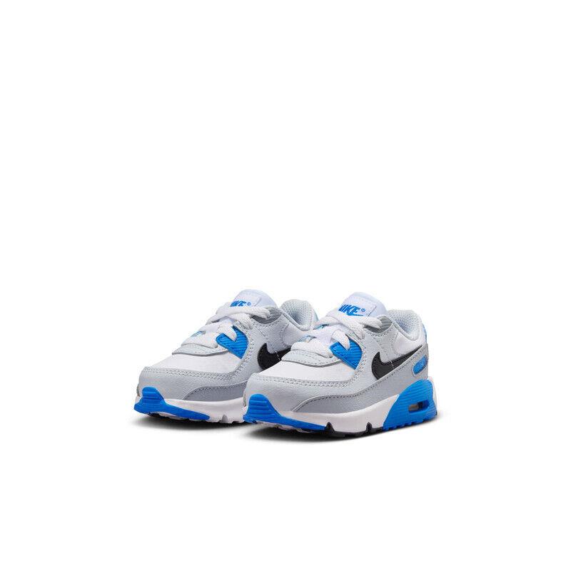 Toddler Nike Air Max 90 Ltr_white/black-photo Blue-platinum CD6868-127-SIZE 6