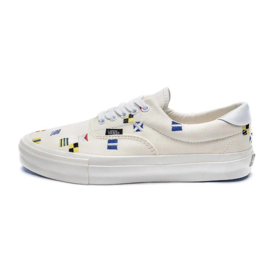 Size 10 - Vans Era LX Vault Flags Shoes - Gray