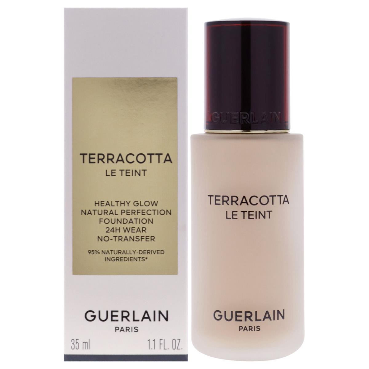 Terracotta Le Teint Foundation - 2W Warm by Guerlain For Women - 1 oz Foundation