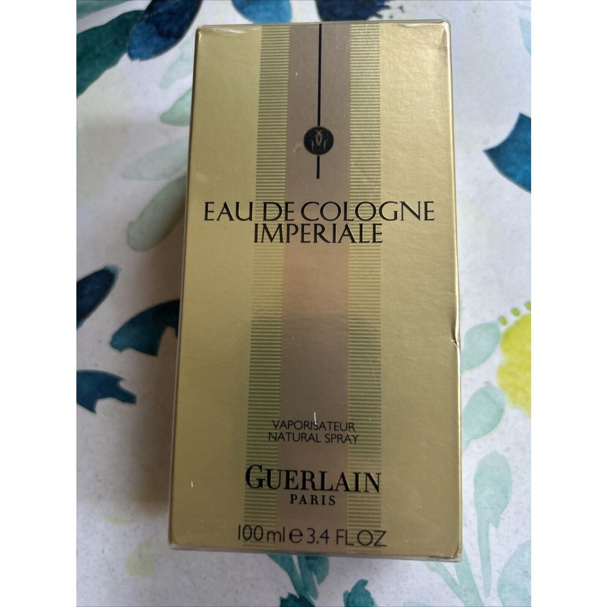 Guerlain Eau de Cologne Imperiale 3.3 oz / 100 ml Spray In Gold Box