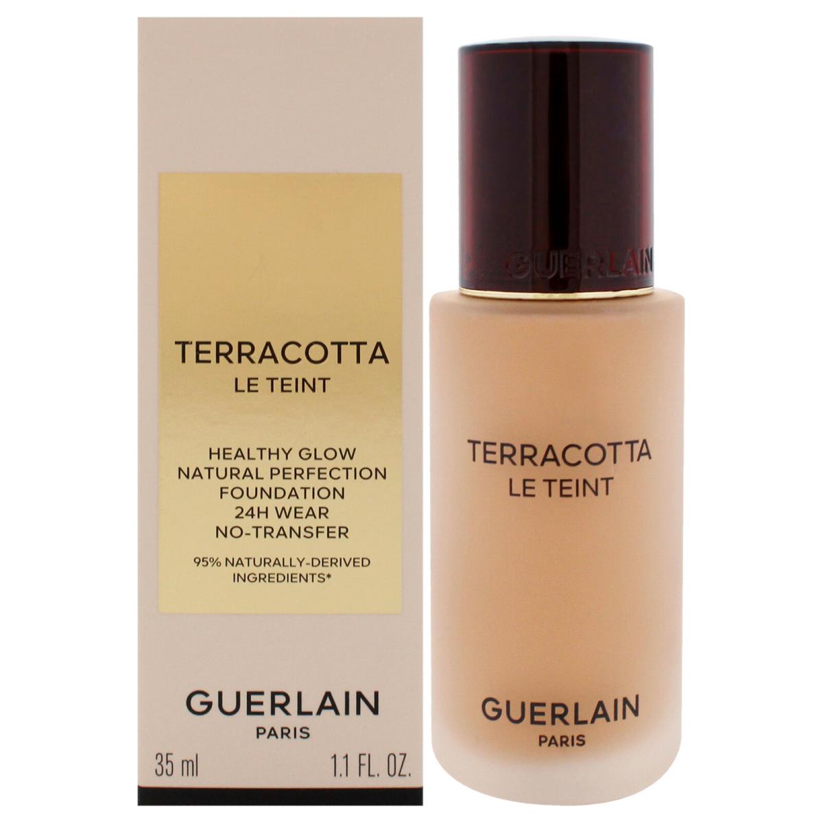 Terracotta Le Teint 24H Wear Foundation-4.5N Neutral by Guerlain - 1.1 oz