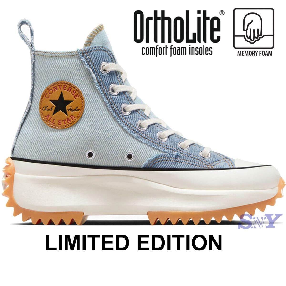 Converse Women`s Chuck Taylor All Star Lift Denim Limited Edition High Top Shoes