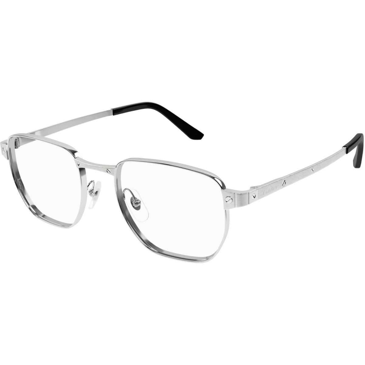 Cartier CT0480o-002 Silver Silver Eyeglasses