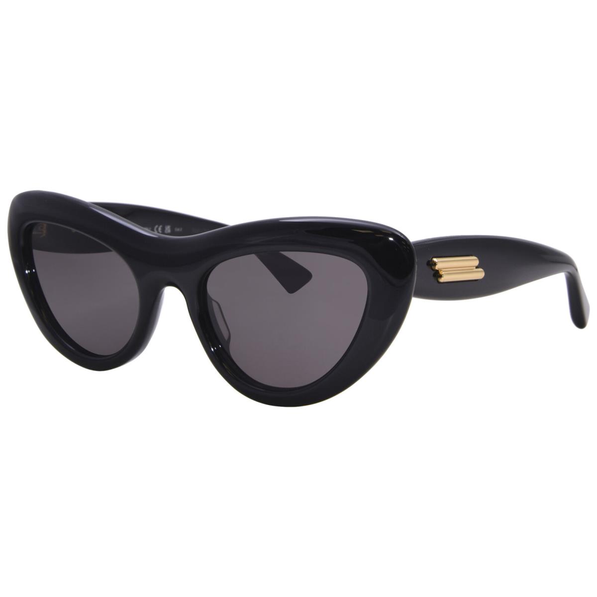 Bottega Veneta BV1281S 001 Sunglasses Black/grey Shield 99mm