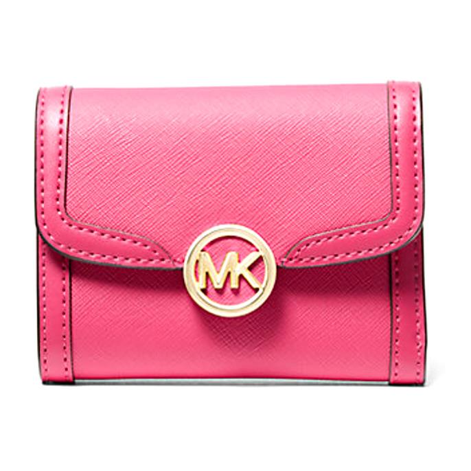 Michael Kors Leida Medium Wallet - Electric Pink - 35S4G9GF2L