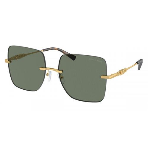 Michael Kors Women`s 55mm Green Solid Sunglasses MK1150-18963H-55