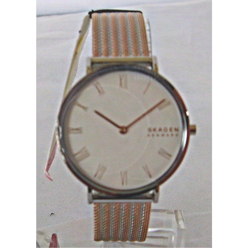 Skagen - Ladies Hald Two Tone Mesh Watch - SKW2815