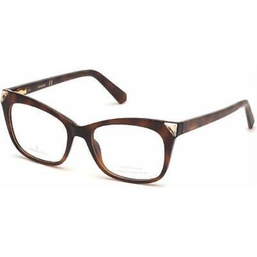 Swarovski SK5292-O-52-52 Havana Eyeglasses