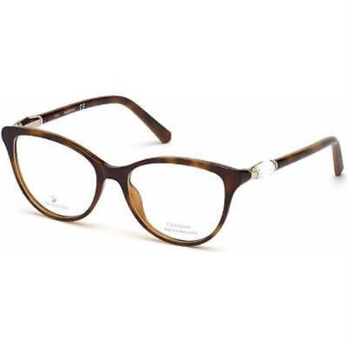 Swarovski SK5311-V-52-52 Havana Eyeglasses