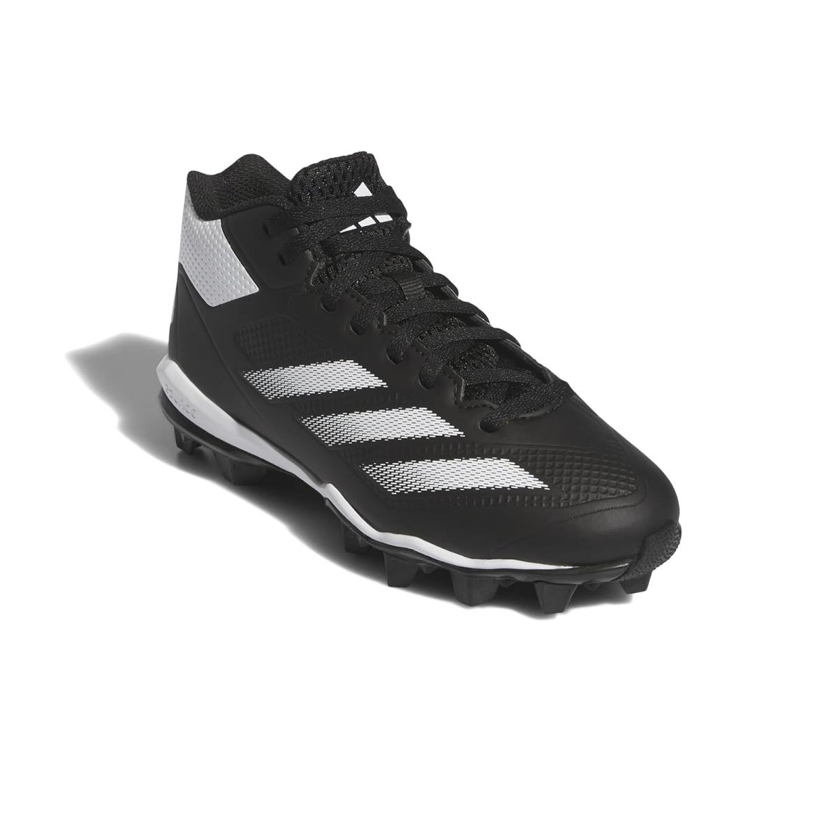 Children Unisex Adidas Kids Adizero Impact MD K Bsb Toddler/little Kid/big Kid - Black/White/Black