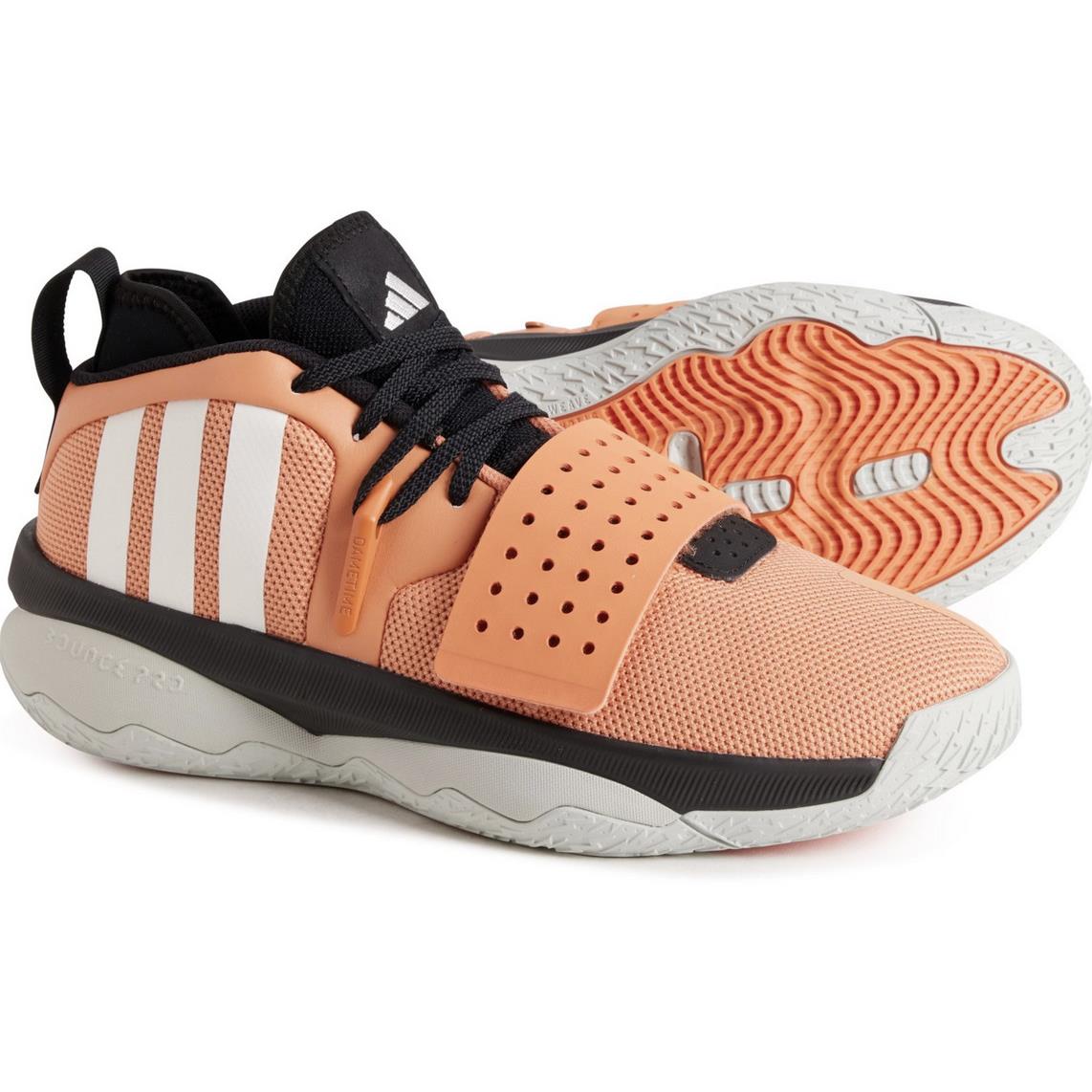 Adidas Men`s Dame 8 Extply Basketball Shoes - Hazy Copper