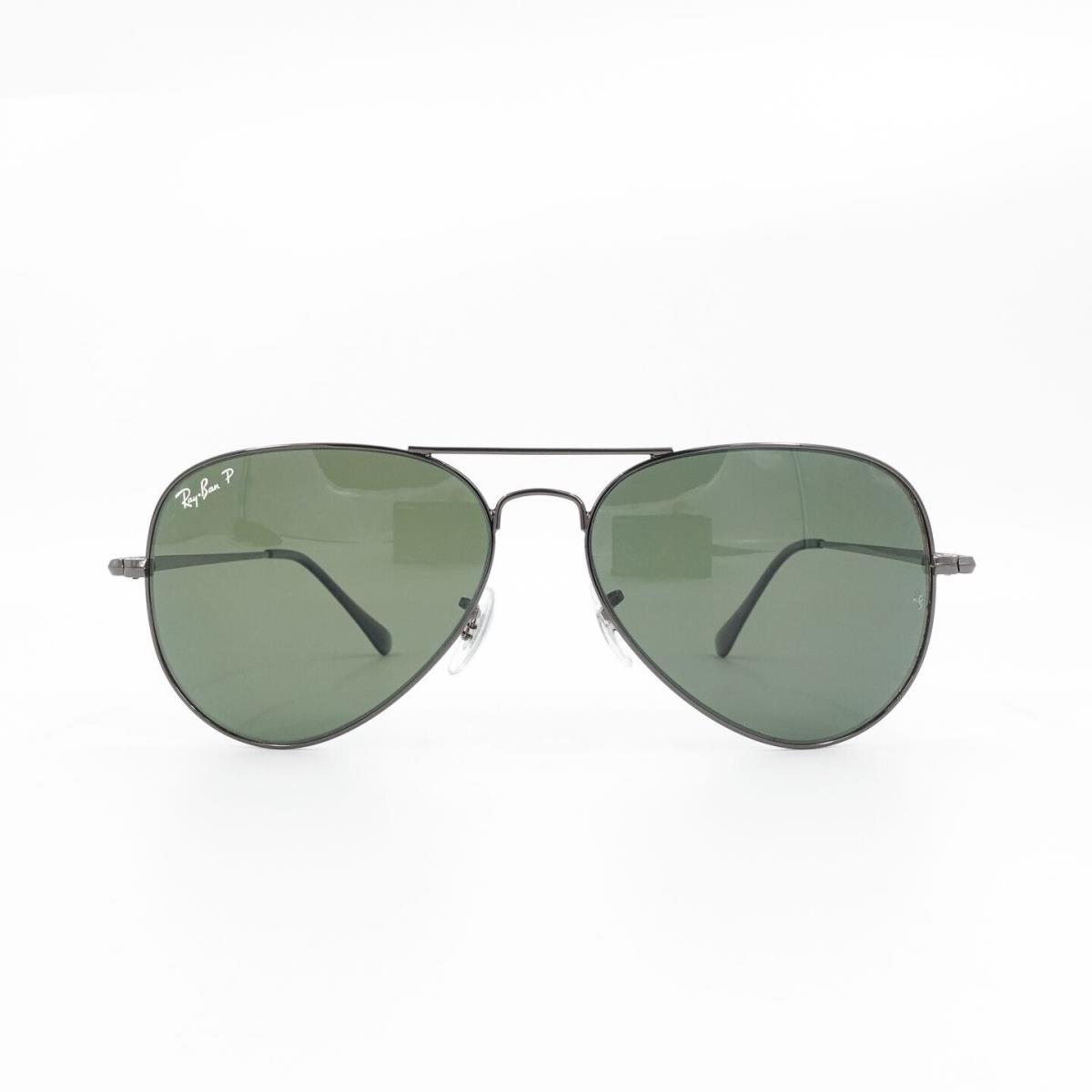 Ray-ban RB3689 Aviator Metal Sunglasses Black OS