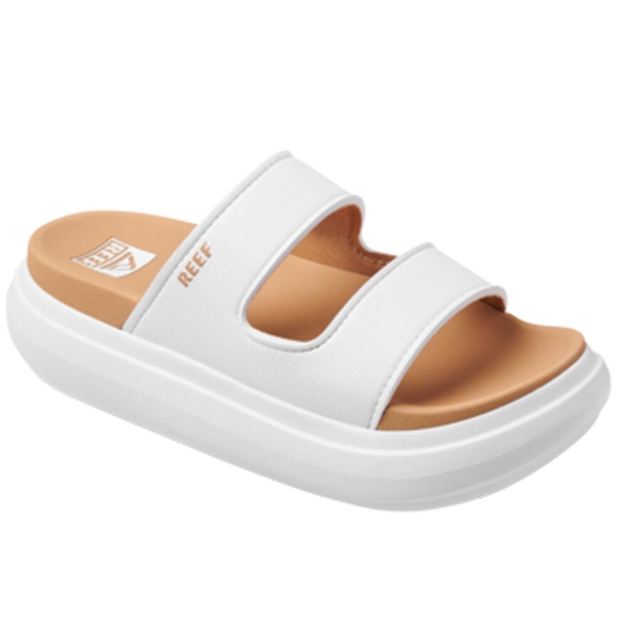 Reef CJ2223 Women`s Cushion Bondi 2 Bar Cloud Water Friendly Slide Sandal