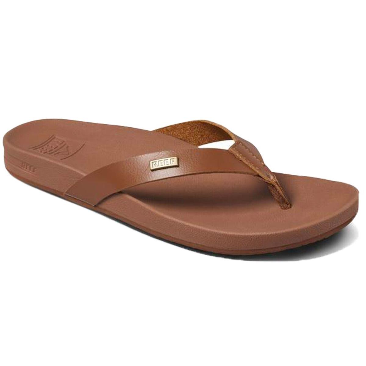 Reef CJ4452 Women`s Kaia Rawhide Comfort Light Thong Flip Flop Casual Sandal