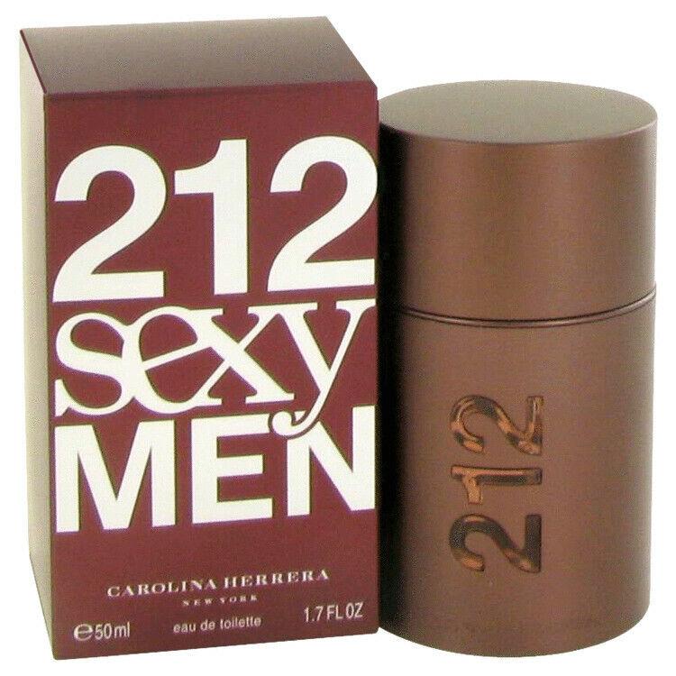 212 Sexy Cologne by Carolina Herrera Men Eau De Toilette Spray 1.7 /3.4 oz Edt