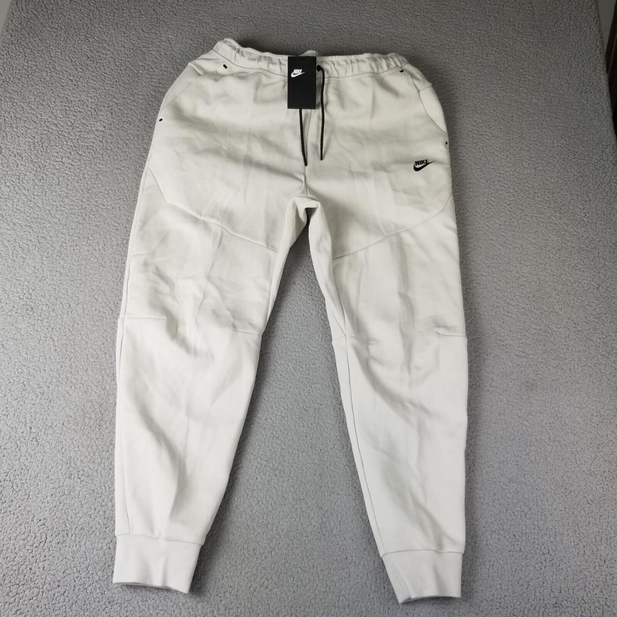 Nike Sportswear Tech Fleece Tapered Joggers Light Bone Men`s Large CU4495