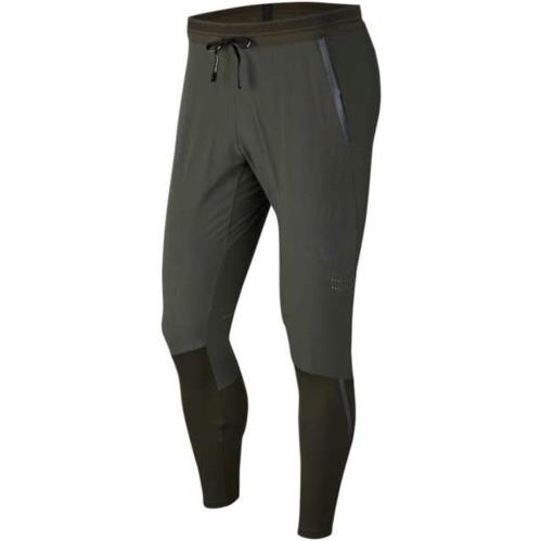 Nike Men Swift Flex Running Pants Sequoia BV4809 355 - Large