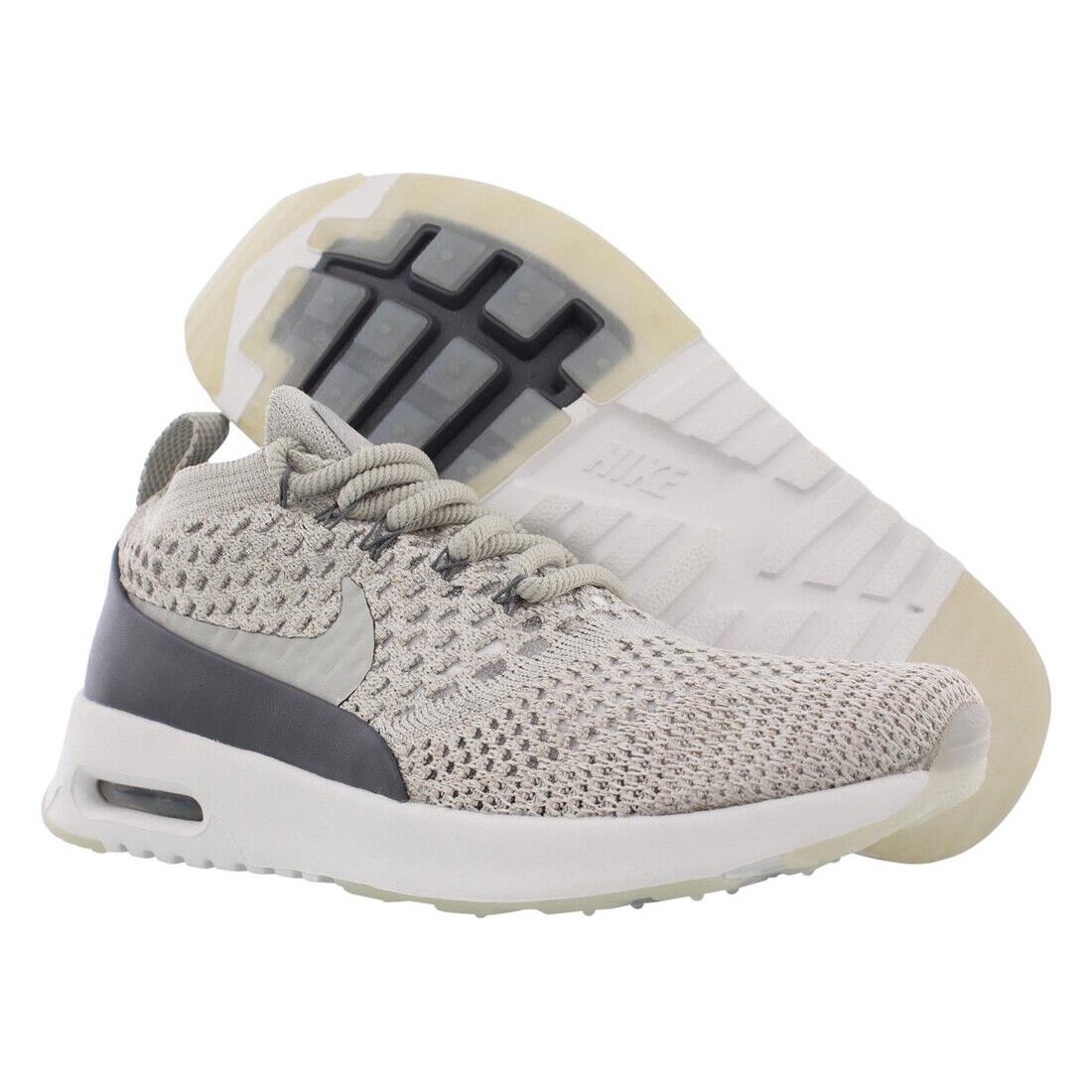 Nike Air Max Thea Ultra Flyknit Womens Shoes Size 5 Color: Pale Grey/dark Grey - Gray, Main: Grey