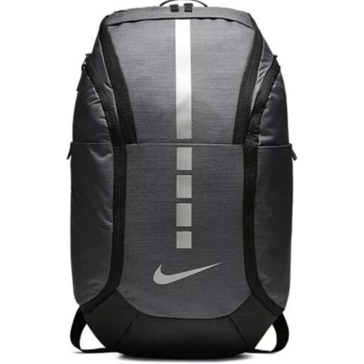 Nike Hoops Elite Pro Backpack Grey Gray Black Metallic Silver BA5554 022