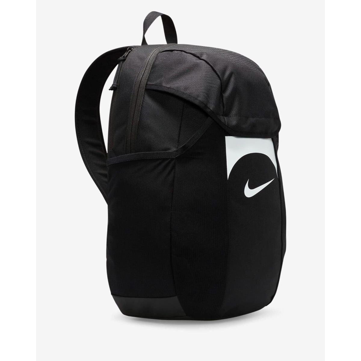 Nike Academy Team Backpack 30L School Book Bag Black/white