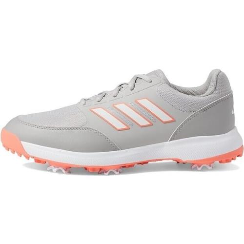 Adidas Women`s Tech Response 3.0 Golf Shoes Size 7 - Grey Two/Footwear White/Coral Fusion