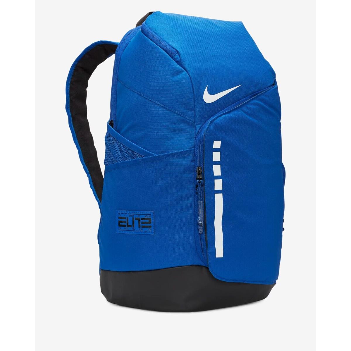 Nike Hoops Elite Backpack 32L School Book Bag Game Royal/black