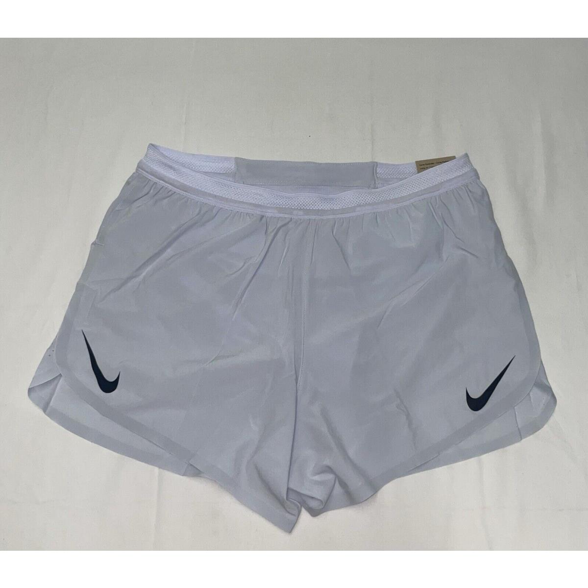 Nike Aeroswift Men`s Dri-fit Adv 4 Brief-lined Running Shorts Size Medium