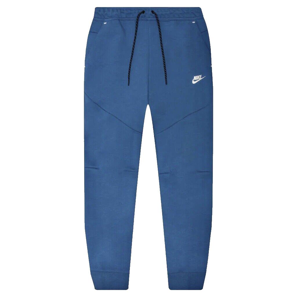 Nike Tech Fleece Jogger Pants CU4495-407 Dark Marina Blue Men`s Medium M