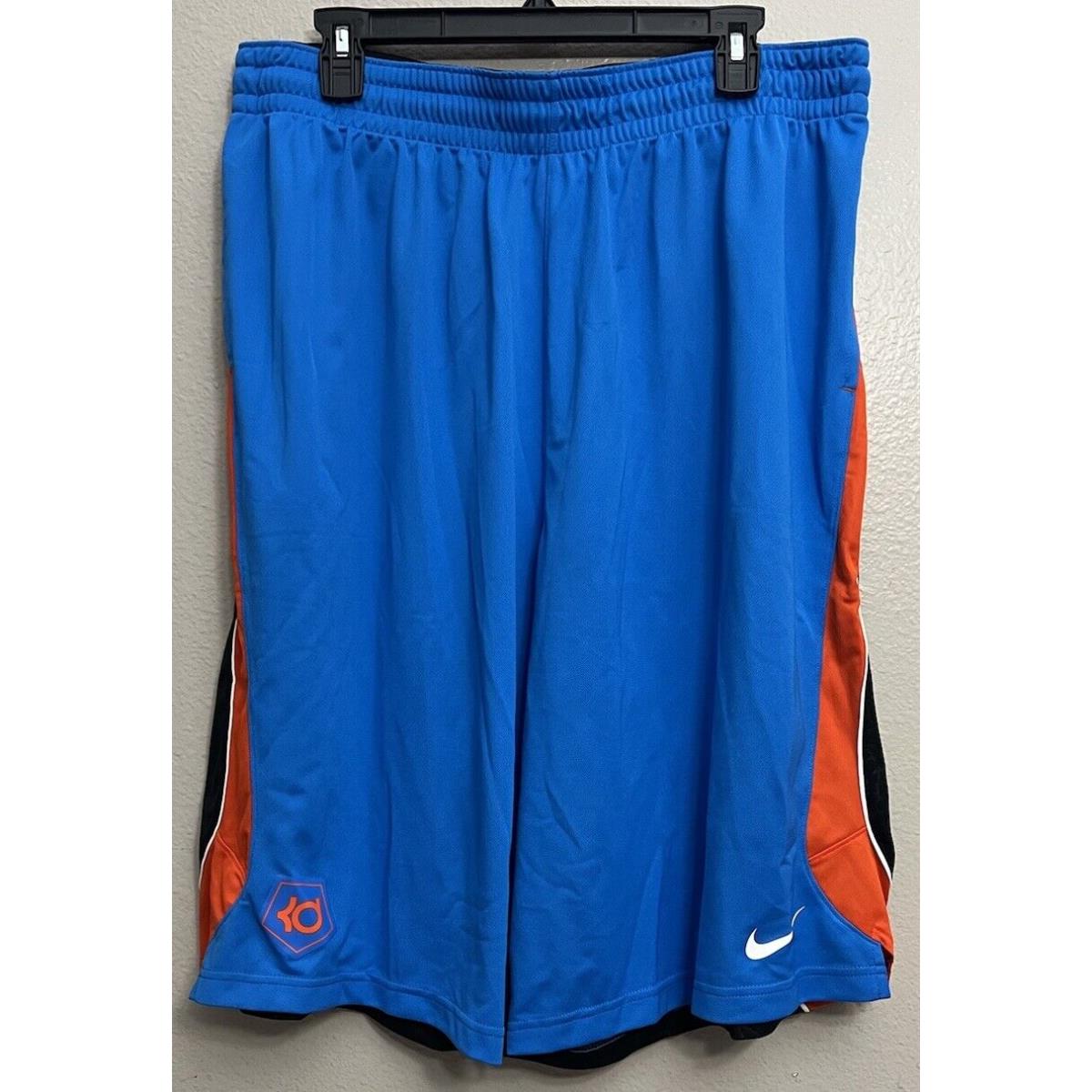 Nike KD Kevin Durant Dri-fit Basketball Shorts Mens Size Xxl 521140 406 2XL