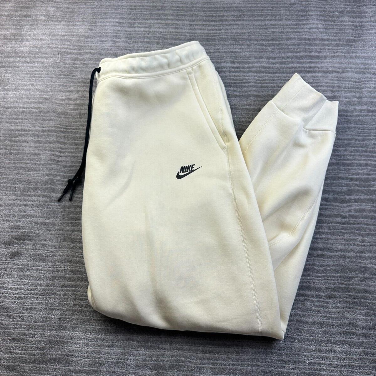 Nike Tech Fleece Pants Mens 2XL Xxl Beige Tan Joggers Sweatpants Coconut Milk