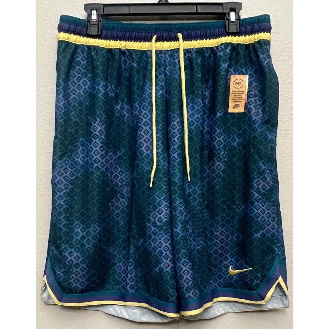 Nike Dna N7 Dri-fit Basketball Shorts Bright Spruce Mens Size Large DO7142 367