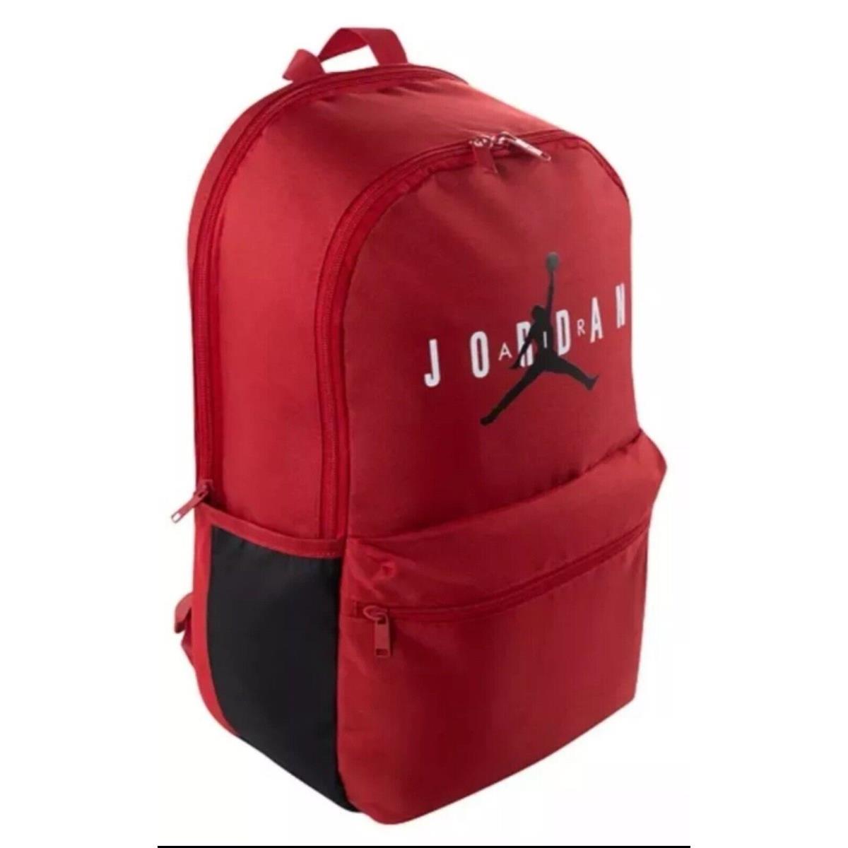 Nike Backpack Jordan Jumpman Backpack Red Black Fits 13inch Laptop Backpac