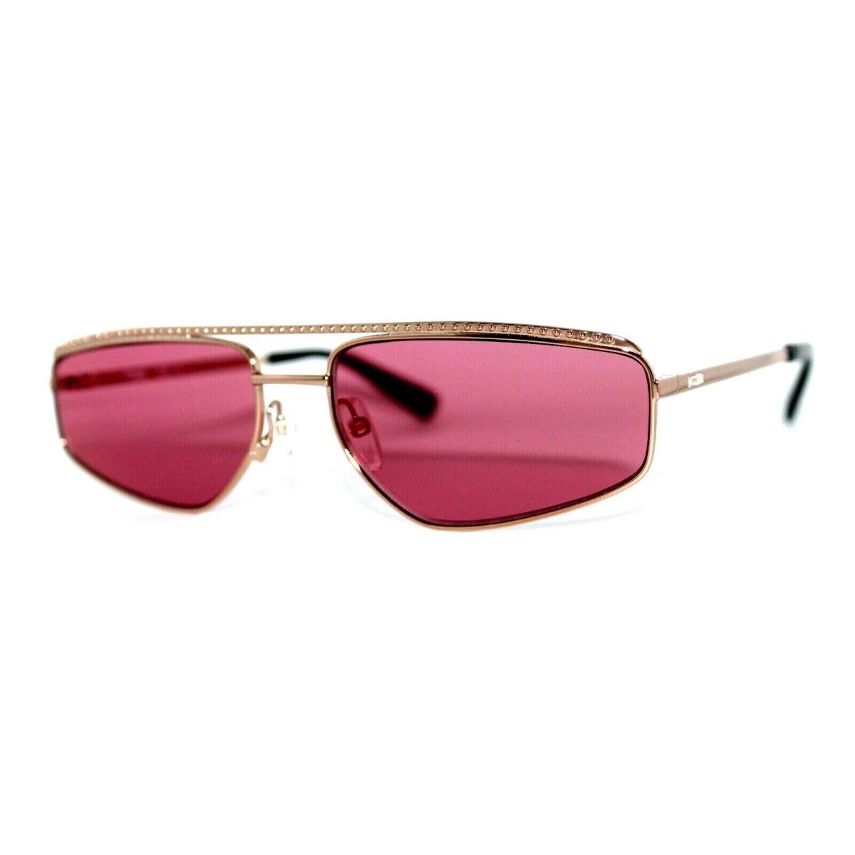 Moschino MOS053/S Ddbzk Gold Copper Sunglasses Frames 59MM W/case - Frame: Gold, Lens: Pink