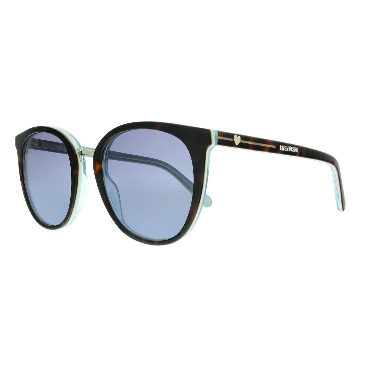 Love Moschino MOL016/S GB 0086 Havana Square Sunglasses