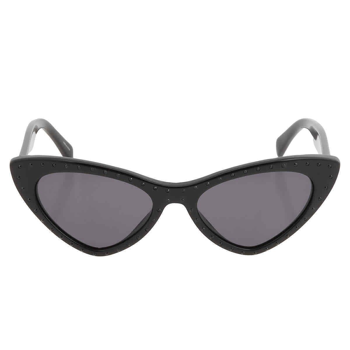 Moschino Grey Cat Eye Ladies Sunglasses MOS006/S 02M2/IR 52 MOS006/S 02M2/IR 52