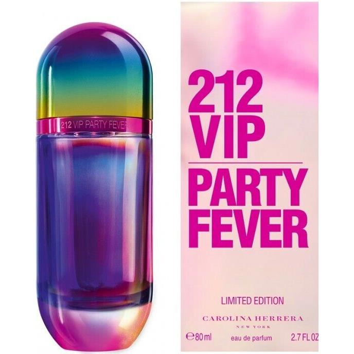 Women 212 Vip Party Fever Limited Edt Carolina Herrera Eau de Parfum 2.7oz