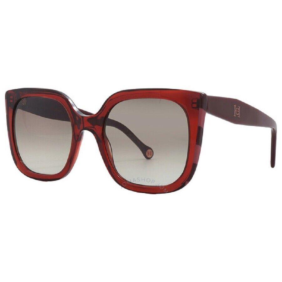 Carolina Herrera CHER0128S-C8CHA-54 Sunglasses Size 54mm 145mm 21 Burgundy Sun